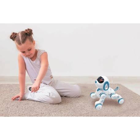 Chien robot programmable Power Puppy Jr - LEXIBOOK - Effets sonores et lumineux - Télécommande BLANC 3 - vertbaudet enfant 