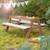 ROBA Table Sable et Eau en Bois massif avec Bac de jeu - Résistante aux Intempéries - Teck MARRON 2 - vertbaudet enfant 