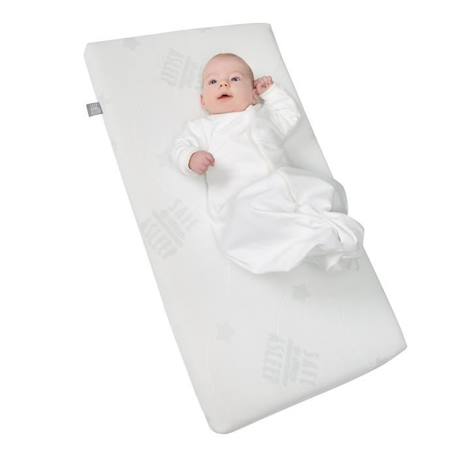 ROBA Matelas Berceau Climatisé 'safe asleep®' AIR BALANCE PLUS - 40x90x5 -5 cm BLANC 3 - vertbaudet enfant 