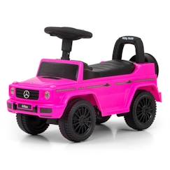 Jouet-Jeux de plein air-Voiture pour enfant Mercedes G350D Milly Mally - 69 cm acier rose