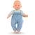 Corolle - Mon Grand Poupon - Overall & Blouse Babypop 36 cm - Mixte - Enfant - Bleu BLEU 2 - vertbaudet enfant 