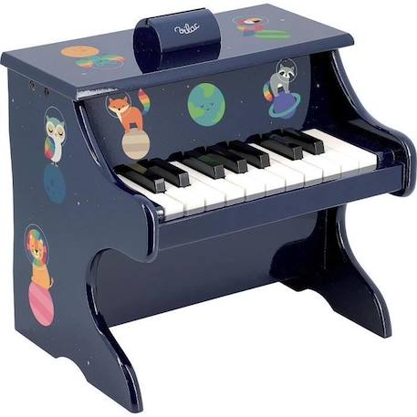 Piano Arc-en-ciel Vilac Andy Westface - Jouet Musical pour Enfant - 18 touches - Support à partitions BLEU 1 - vertbaudet enfant 
