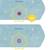 Badabulle Tapis de bain XXL antidérapant avec témoin de température, 91 cm de long BLEU 3 - vertbaudet enfant 
