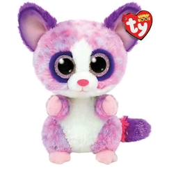 Jouet-Peluche Ty - Beanie Boo's small becca le galagos - Rose - Jouet en peluche