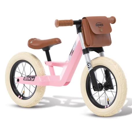 Vélo d'équilibre pour enfant - BERG Biky Retro Rose - Léger et confortable ROSE 1 - vertbaudet enfant 