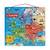 Puzzle Carte d'Europe Magnétique 40 pcs (bois) - JANOD - Dès 7 ans BLEU 2 - vertbaudet enfant 