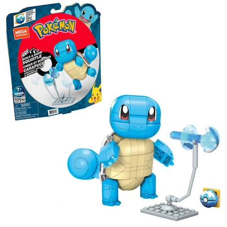 Mega Construx - Pokémon - Carapuce - jouet de construction - 7 ans et + BLEU 1 - vertbaudet enfant 