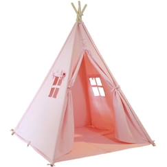 Jouet-Jeux d'imitation-Tentes et tipis-Tente Tipi pour Enfants SUNNY - Alba Rose - 120x120 cm