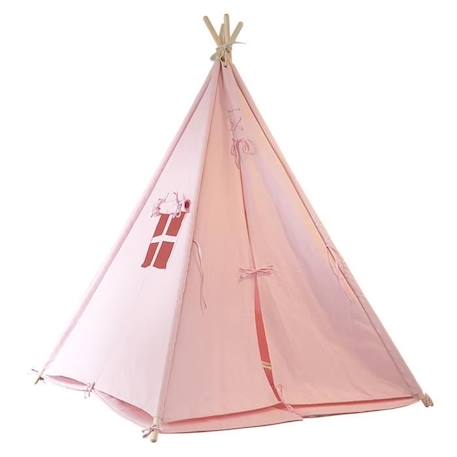 Tente Tipi pour Enfants SUNNY - Alba Rose - 120x120 cm ROSE 2 - vertbaudet enfant 