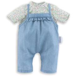 -Corolle - Mon Grand Poupon - Overall & Blouse Babypop 36 cm - Mixte - Enfant - Bleu