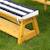 KIDKRAFT - Ensemble de table de jardin en bois et 2 bancs pour Enfant avec parasol,table de pique-nique pour 4 enfants MARRON 5 - vertbaudet enfant 