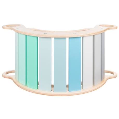 Balançoire Montessori 5 en 1 - Elis Design - Rocker bleu-vert - Enfant - Garantie 2 ans BLANC 3 - vertbaudet enfant 