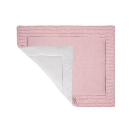 Tapis de parc - KINDSGUT - Rose - 100% coton - 130x100x4cm ROSE 4 - vertbaudet enfant 