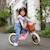 Vélo d'équilibre pour enfant - BERG Biky Retro Rose - Léger et confortable ROSE 2 - vertbaudet enfant 
