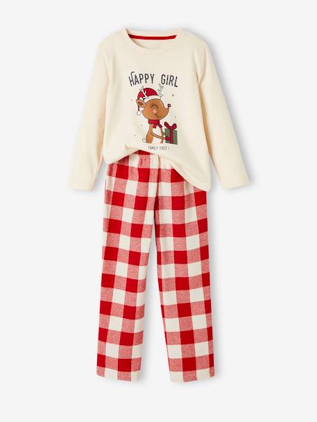 Pyjama fille Noël  - vertbaudet enfant