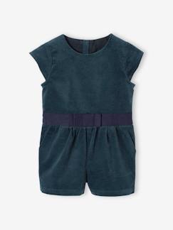 Combishort bébé en velours lisse  - vertbaudet enfant
