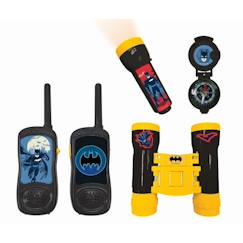 Jouet-Multimédia-Kit d'aventurier Batman - LEXIBOOK - Talkie-Walkies portée 120m, jumelles et boussole