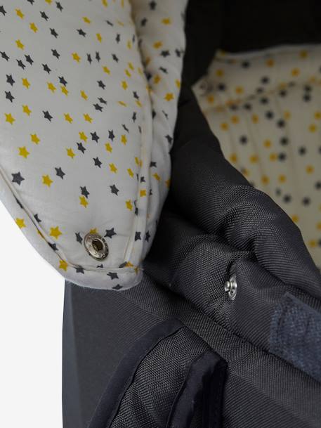 Couffin souple anthracite/étoiles 7 - vertbaudet enfant 