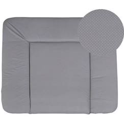 Puériculture-Matelas à Langer Doux Dotty - ROBA - 85x75 cm - Coton et Polyester - Gris et Blanc