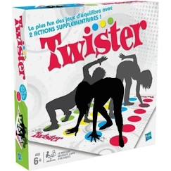 -Hasbro Gaming - Twister - Jeu d'ambiance pour enfants - à partir de 6 ans