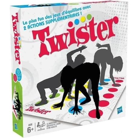 Hasbro Gaming - Twister - Jeu d'ambiance pour enfants - à partir de 6 ans ROUGE 1 - vertbaudet enfant 