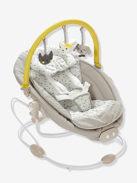 Balancelle avec arche de jeux Babyswing gris 2 - vertbaudet enfant 