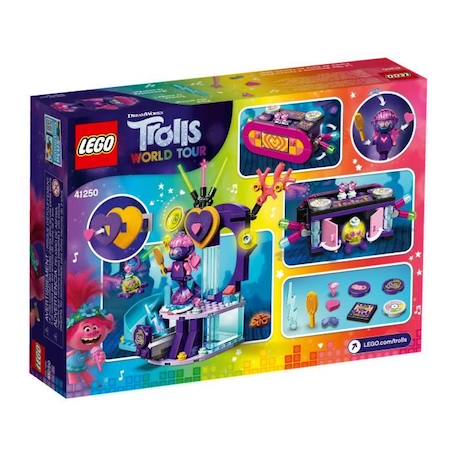 LEGO® Trolls World Tour 41250 - La soirée dansante de Techno Island ROUGE 3 - vertbaudet enfant 