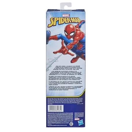 Figurine Spider-Man 30 cm - Titan Hero Series - MARVEL  SPIDER-MAN BLEU 4 - vertbaudet enfant 