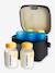 Cooler Bag - Compartiment et bloc réfrigérant + 4 biberons noir 1 - vertbaudet enfant 
