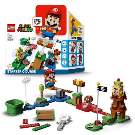 LEGO® Super Mario 71360 Pack de Démarrage Les Aventures de Mario, Jouet, Figurine Interactive VERT 1 - vertbaudet enfant 