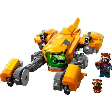 LEGO® Marvel 76254 Le Vaisseau de Bébé Rocket, Jouet à Construire Les Gardiens de la Galaxie BLANC 2 - vertbaudet enfant 