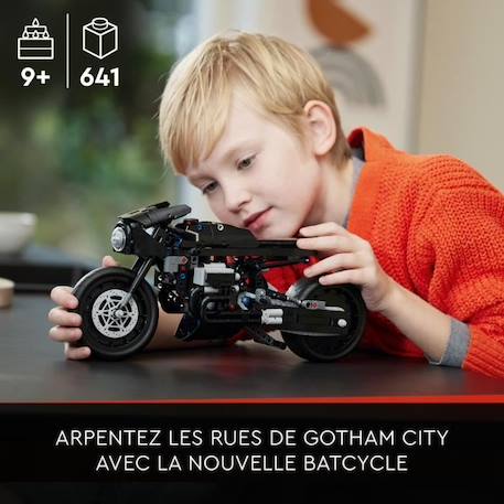 LEGO® Technic 42155 Le Batcycle de Batman, Construction de Maquette, Jouet de Moto, Collection BLANC 6 - vertbaudet enfant 