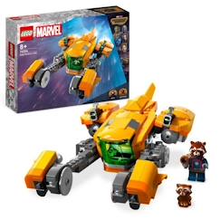 Jouet-Jeux d'imagination-LEGO® Marvel 76254 Le Vaisseau de Bébé Rocket, Jouet à Construire Les Gardiens de la Galaxie