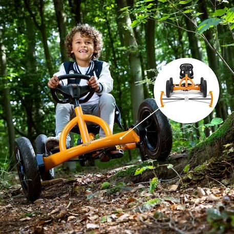 Kart a pedales BERG Buddy B-Orange ORANGE 3 - vertbaudet enfant 