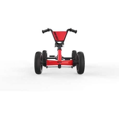 Kart à pédales Buzzy Red - BERG - Pour les 2 à 5 ans - Volant et siège réglables - Pneus super silencieux EVA ROUGE 4 - vertbaudet enfant 