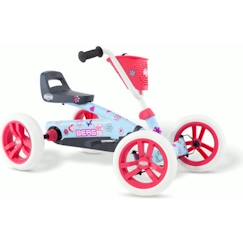 Jouet-Jeux de plein air-Véhicules enfant-Kart à pédales Buzzy Bloom - BERG - Jaune - 4 roues - Pour enfants de 2 à 5 ans