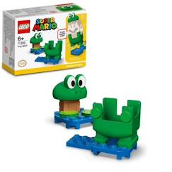 Jouet-LEGO® 71392 Super Mario Pack de Puissance Mario Grenouille, Jouet à Collectionner, Cadeau pour Garçons et Filles