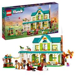 Jouet-Jeux d'imagination-LEGO® Friends 41730 La Maison d’Autumn, Jouet Animaux, Maison de Poupée avec Accessoires