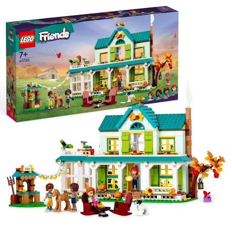 LEGO® Friends 41730 La Maison d’Autumn, Jouet Animaux, Maison de Poupée avec Accessoires BLANC 1 - vertbaudet enfant 