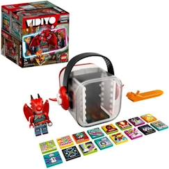 -LEGO® 43109 VIDIYO Metal Dragon BeatBox Music Video Maker, jouet Musical et Application de Réalité Augmentée pour Enfants