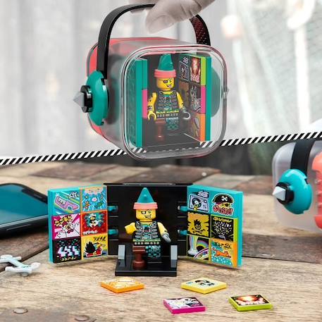 LEGO® 43103 VIDIYO™ Punk Pirate BeatBox Créateur de Clip Vidéo Musique, Jouet Musical, Appli Set de Réalité Augmentée avec Figurine BLEU 3 - vertbaudet enfant 