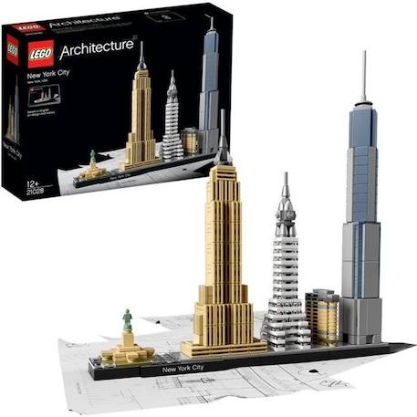 LEGO® Architecture - New York - Statue de la Liberté - Maquette Miniature - 598 pièces BEIGE 1 - vertbaudet enfant 