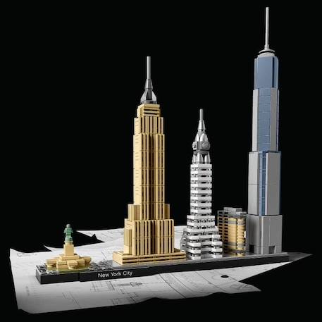 LEGO® Architecture - New York - Statue de la Liberté - Maquette Miniature - 598 pièces BEIGE 2 - vertbaudet enfant 
