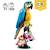 LEGO® Creator 3-en-1 31136 Le Perroquet Exotique, Figurines Animaux de la Jungle, avec Grenouille et Poisson BLANC 3 - vertbaudet enfant 