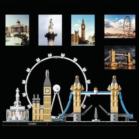 LEGO® Architecture 21034 - Londres - 468 pièces - À partir de 12 ans - Mixte - Marron MARRON 3 - vertbaudet enfant 