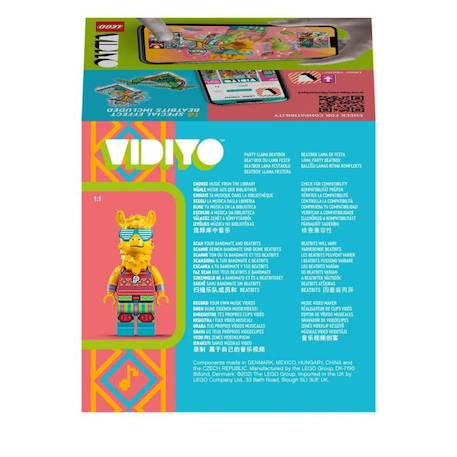 LEGO® 43105 VIDIYO™ Party Llama BeatBox Créateur de Clip Vidéo Musique, Jouet Musical avec Lama, Appli Set de Réalité Augmentée ORANGE 5 - vertbaudet enfant 