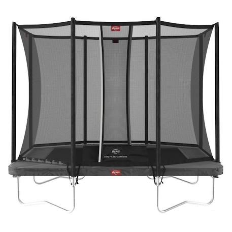 BERG - Trampoline Ultim Favorit trampoline Regular 280 cm grey+ Safety Net Comfort GRIS 1 - vertbaudet enfant 