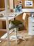 Chaise de bureau métal et bois LIGNE SCHOOL gris 2 - vertbaudet enfant 