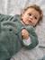 Gigoteuse hiver manches amovibles en polaire Ours GREEN FOREST beige foncé+écru+vert sauge 13 - vertbaudet enfant 
