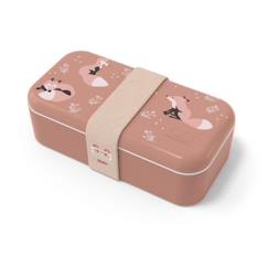 -Bento box enfant - Lunch Box 1 Compartiment - Idéal pour Travail/Ecole - Made In France - MB Foodie cannelle Fox - MONBENTO